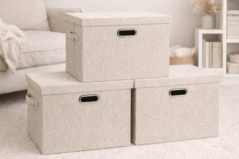Neutral Storage Solutions That Make Mom Life Easier